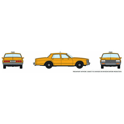 Rapido, HO Scale, 800007, Chevrolet Impala Sedan, Taxi
