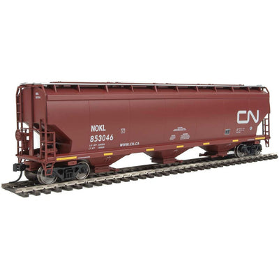 Walthers Mainline, HO Scale, 910-7690, 60' NSC 5150 3-Bay Covered Hopper, Canadian National, #853046