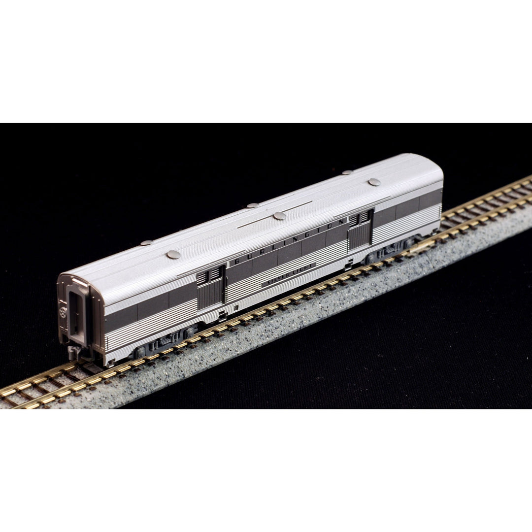Kato, N Scale, 106090, CB&Q Silver Streak Zephyr Boxed Train Set