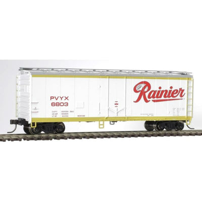 Atlas, HO Scale, 20006342, 40' Plug Door Box Car, Rainier, #6824