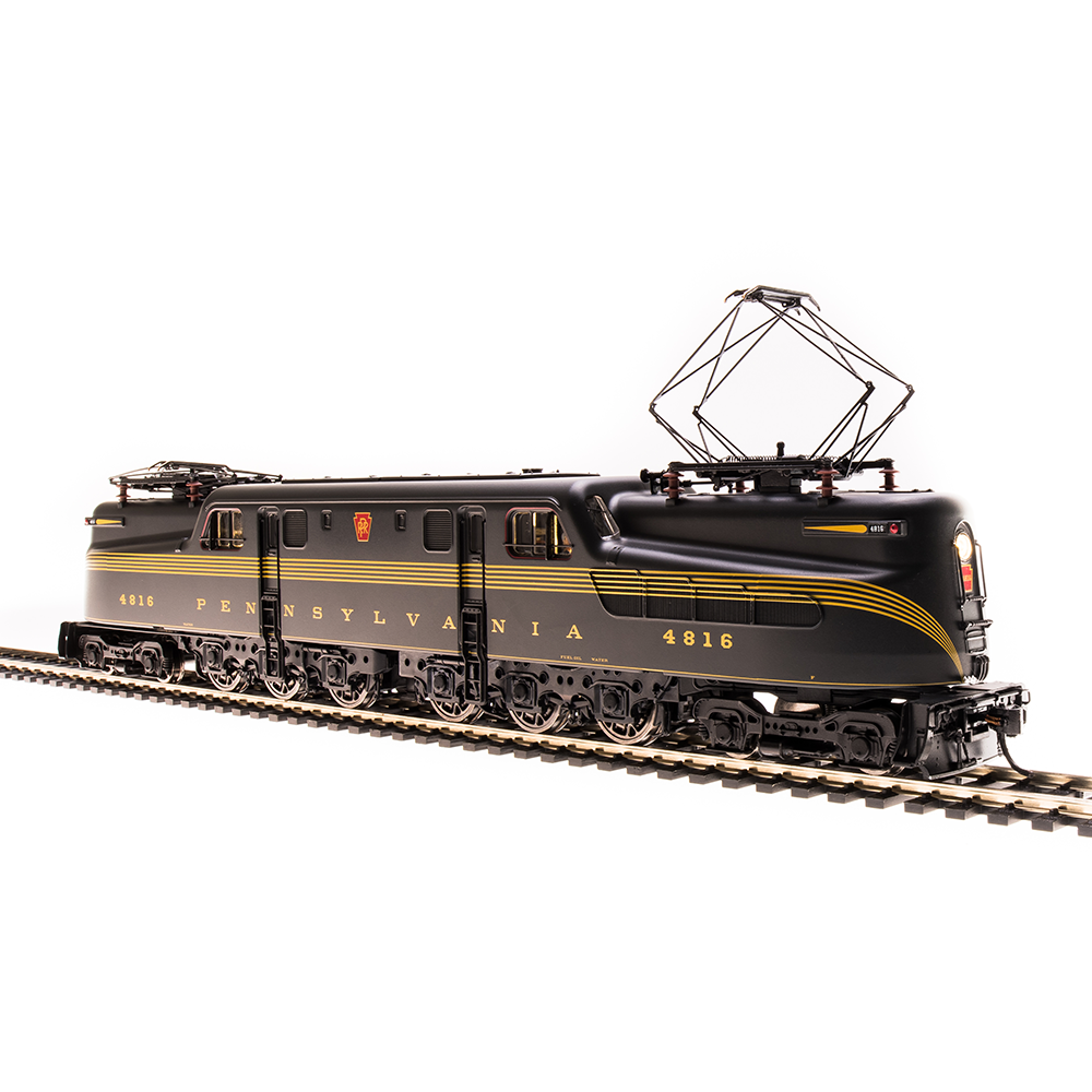 Broadway Limited Imports, HO Scale, 4688, GG1, PRR,DGLE, 5-Stripe, Buff Lettering & Stripes, Roman Lettering ,#4801, (Paragon3 Sound/DC/DCC Equipped)