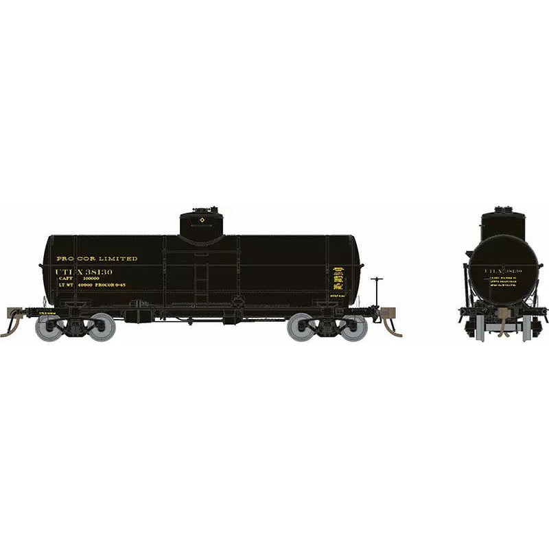 Rapido, HO Scale, 159009, Union X-3 Tank Cars, Procor Limited, (6-Pack #2)