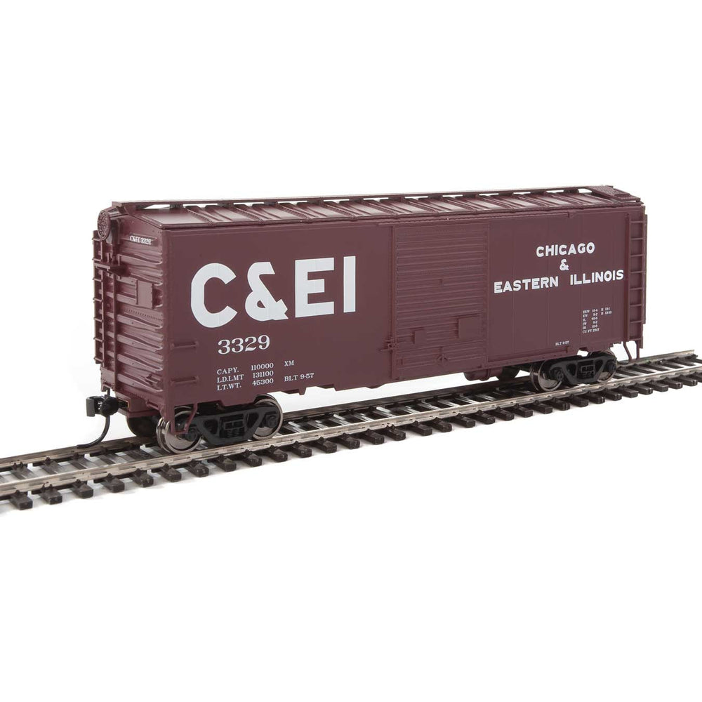 Walthers Mainline, 910-2253, HO Scale, 40' AFC 1944 Box Car, Chicago & Eastern Illinois, #3329