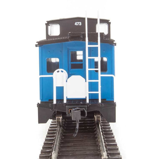 Walthers Mainline, HO, 910-8751, International Wide Vision Caboose, Boston and Maine, #473