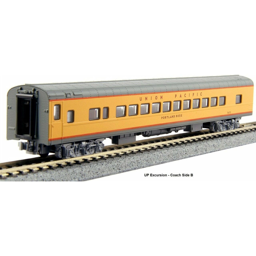Kato, N Scale, 106086, Excursion Train 7-Car Set, Union Pacific