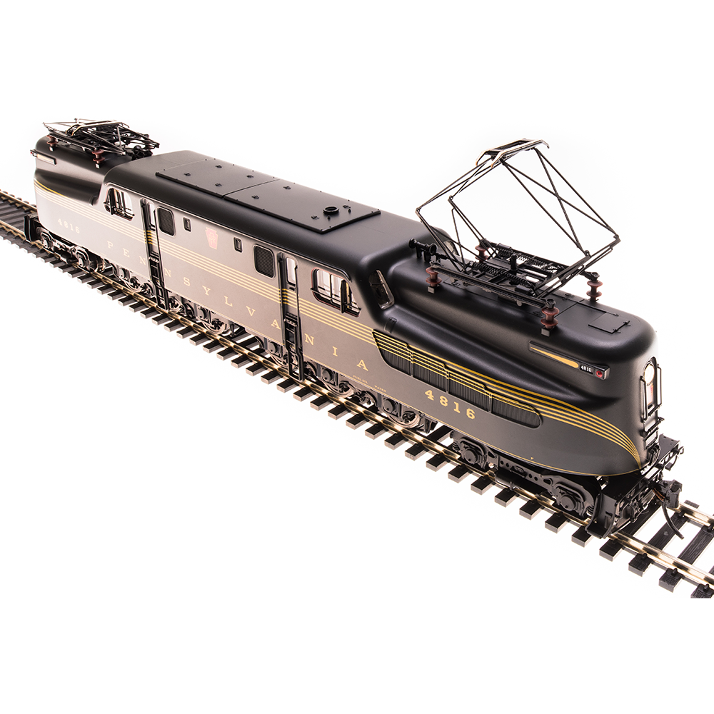 Broadway Limited Imports, HO Scale, 4688, GG1, PRR,DGLE, 5-Stripe, Buff Lettering & Stripes, Roman Lettering ,#4801, (Paragon3 Sound/DC/DCC Equipped)