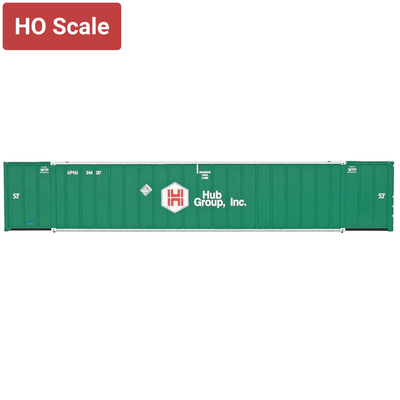 Intermountain, 30621-04, HO Scale  53' Hyundai Container, Hi Cube, Hub Group HUBU, 244372/244764