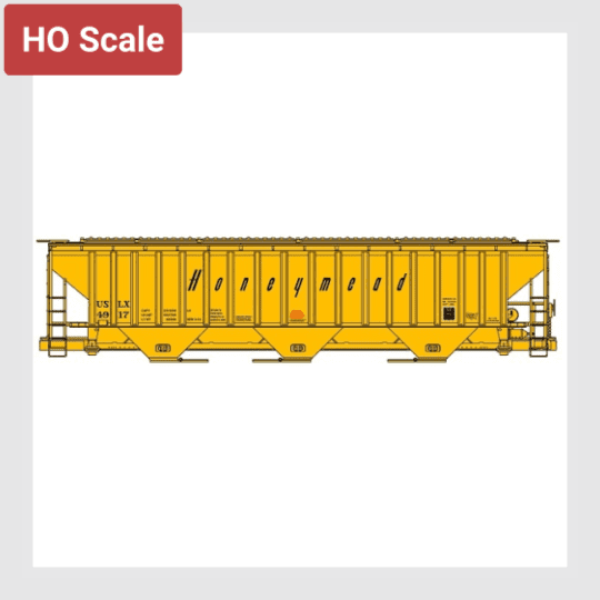 1491013107735 - Accurail 81023 Pullman-Standard 4750 Covered Grain Hopper Kit, Honeymead #4917 - Rj's Trains