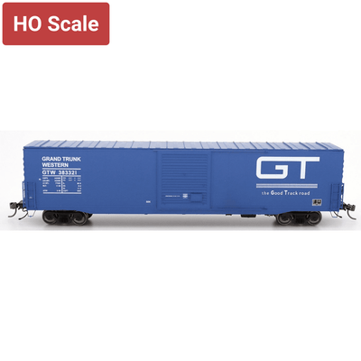 Intermountain HO 46906-01, PS-1 SD Boxcar, Grand Trunk Western - Blue 383321