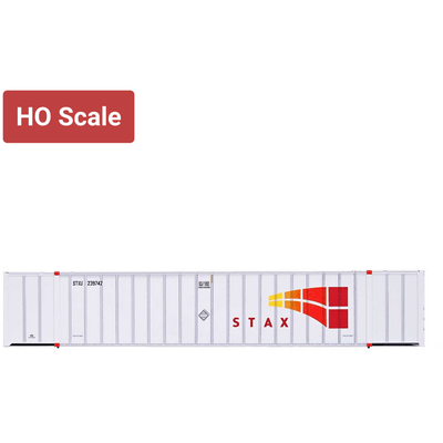 Intermountain, 30622-05, HO Scale, 53' Hyundai Container - Hi Cube, STAX - STXU, 240214/240140