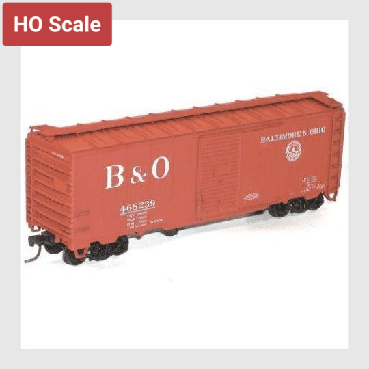 144357326871 - Accurail 3548 40′ Aar Steel Boxcar B&O (Ho Scale Kit) - Rj's Trains