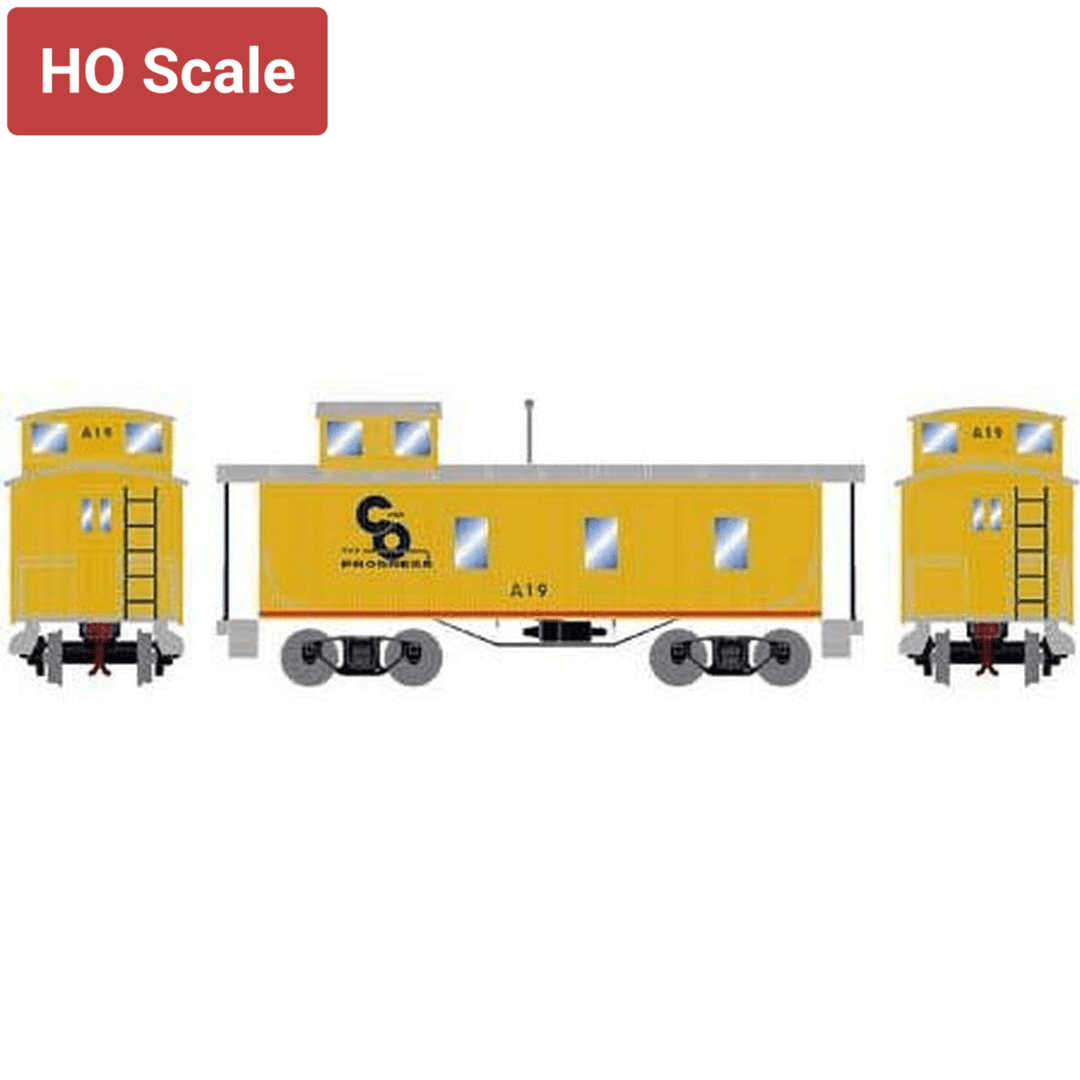 Roundhouse, HO Scale, 17939 30' 3-Window Caboose, Chesapeake and Ohio #A477