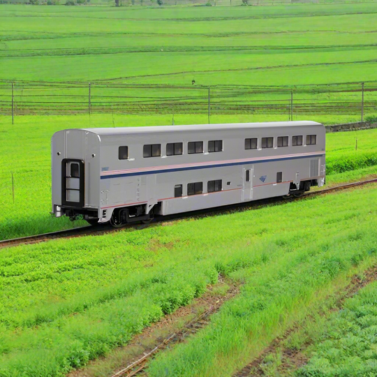 1361619845143 - Kato Ho 35-6251 Superliner Ii Transition Sleeper Car, Amtrak (Phase Ivb) #39027 - Rj's Trains