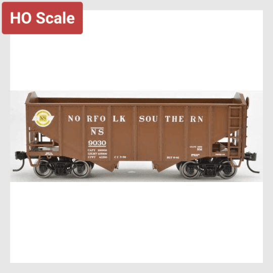 4170321068055 - Bowser Ho 42273 55-Ton Fishbelly Hopper, Norfolk Southern (Peaked End) #9038 - Rj's Trains