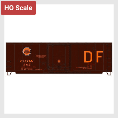 1589187969047 - Accurail 3133 40′ Plug Door Boxcar Chicago Great Western (Ho Scale Kit) - Rj's Trains