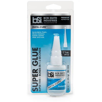 Bob Smith Industries, BSI-131H, INSTA-CURE, Super Thin Pocket, CA Glue, with extender tip, 1 oz