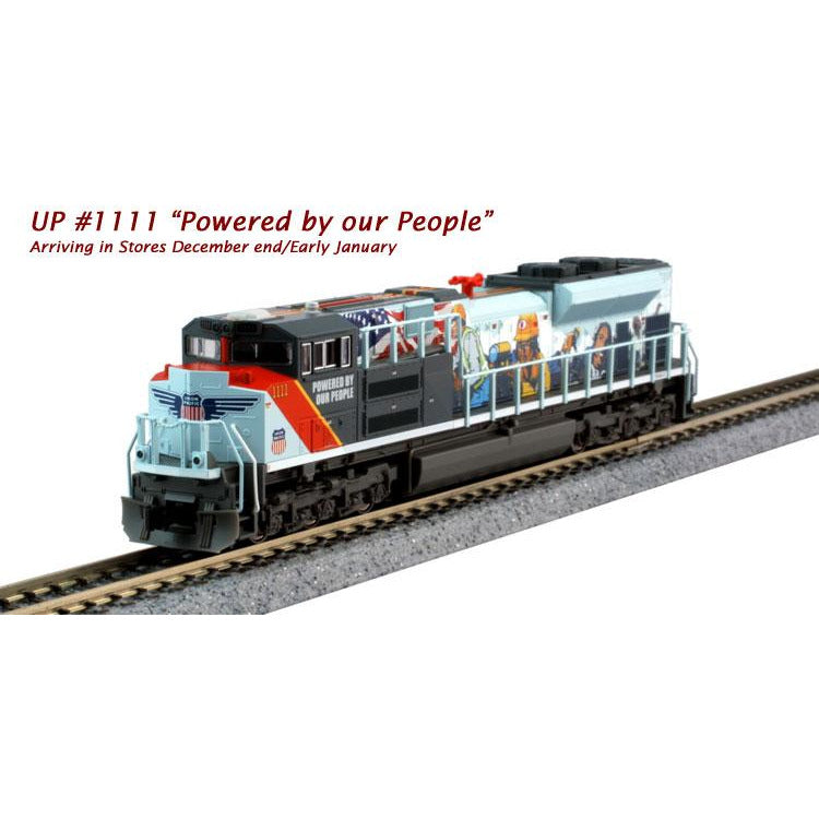 Kato, 176-8412LS, N Scale, EMD SD70ACe Union Pacific/Powered By the People, #1111, DCC & Sound