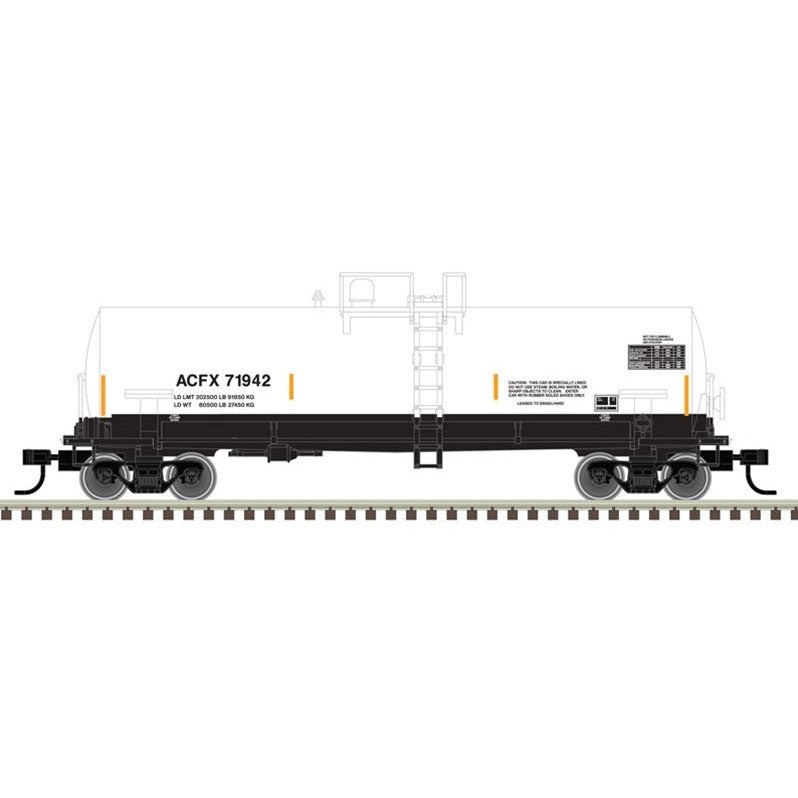 Atlas Master Line, N Scale, 50006149, Kaolin Tank Car, ACFX ,#71928