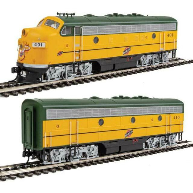 Walthers C&NW Walthers EMD F7 A-b Set (Rental)
