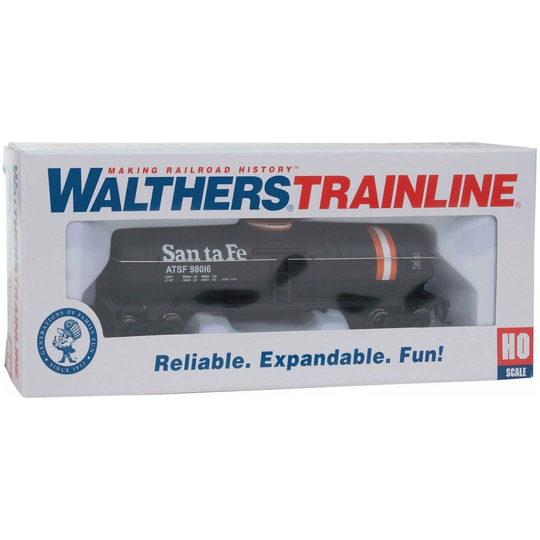 Walthers Trainline, 931-1444, HO,  Tank Car, Santa Fe, #98016
