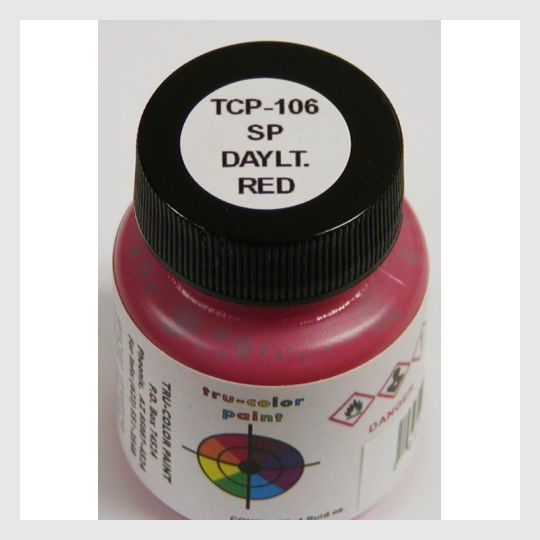 3399647068183 - Tru-Color Paint Tcp-106 Southern Pacific Daylight Red 1Oz - Rj's Trains