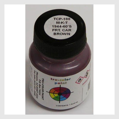 3479894032407 - Tru-Color Paint Tcp-184 Slsf '44-'60S Frt Car Brown 1Oz - Rj's Trains